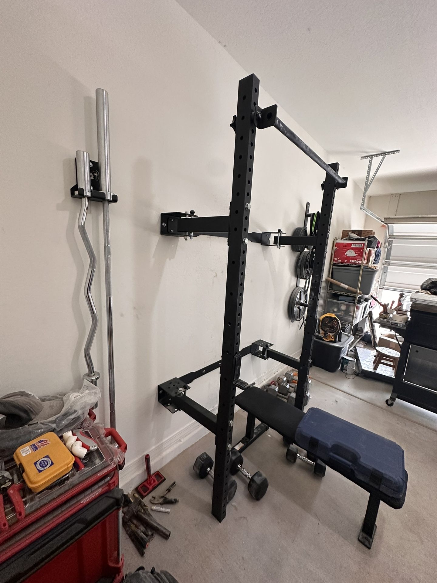 Fold Away XPR Bench/Squat Set 