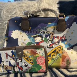 Dark Brown Lany Handbag And Wallet