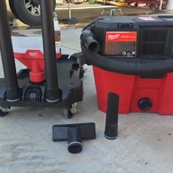 MILWAUKEE M18 FUEL/ 6 GAL BRUSHLESS BATTERY OPERATED SHOP VAC