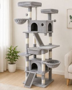 Large Cat Tree / Cat Condo – Brand New – $120 🐱✨