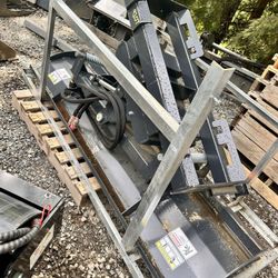 WOLVERINE DB-15-84W 84" SKID STEER HYDRAULIC DOZER BLADE ATTACHMENT (UNUSED)