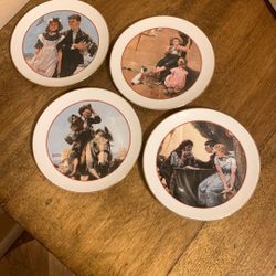 Norman Rockwell Collector Plates Lot (4).         1982.          Mint