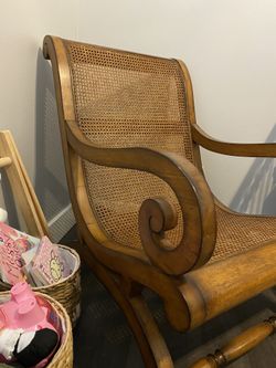 Mid Century Modern Rattan Chair