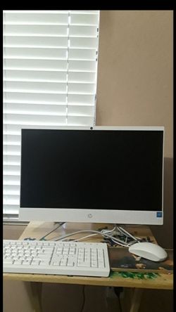 All in HP desktop computer