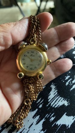 Moulin necklace watch