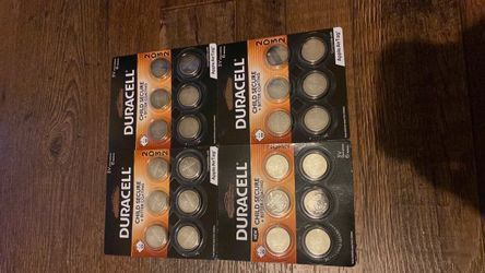 Duracell 2032 3V Lithium Coin Batteries 4-Pack