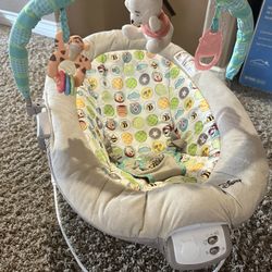 Pooh Bear Baby Bouncer