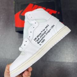 Jordan 1 High White Off White Zenith Surge