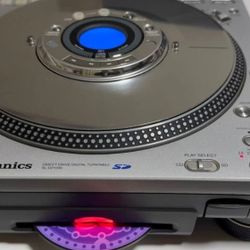 Technics SL-DZ1200 Silver Direct Drive DJ Turntable Player SLDZ1200 DZ 
