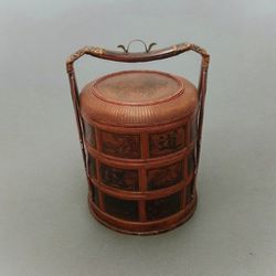 Chinese Tiered Wedding Basket Early 20th Century