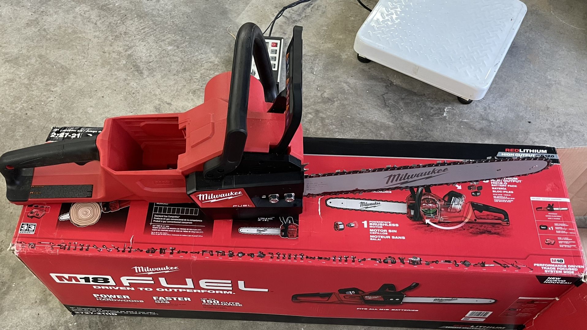 Milwaukee 16” Chainsaw (tool only)