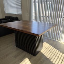 Wood Dining Table - Counter Height