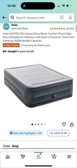 Queen Inflatable Mattress