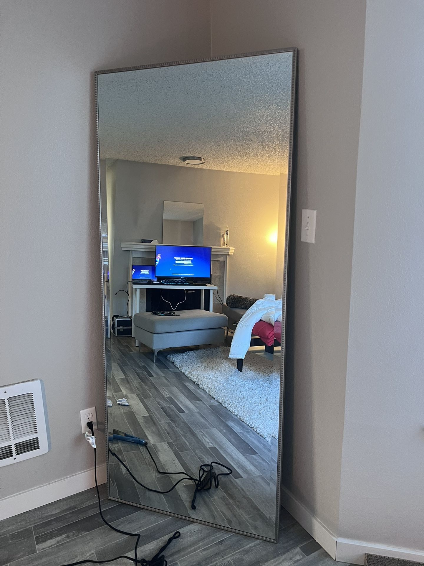 Silver Body Mirror