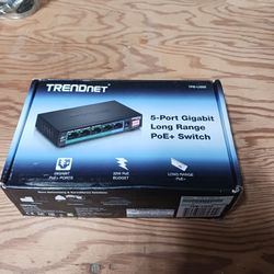 New TRENDnet 5-Port Gigabit PoE+ Switch