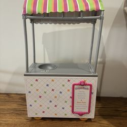 American girl doll food stand!! 