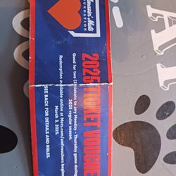 MLB Mets Tickets  2025 Voucher's 