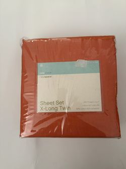 New Twin X-long Sheet Set- Great For College Dorm