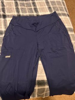 Greys anatomy knit stretch scrub set