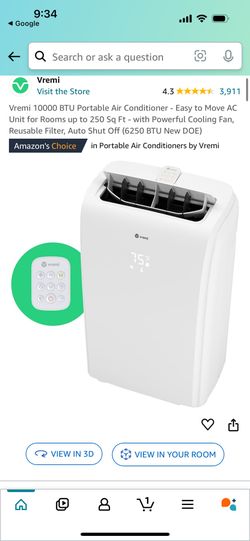 Vremi 10k BTU Air Conditioner