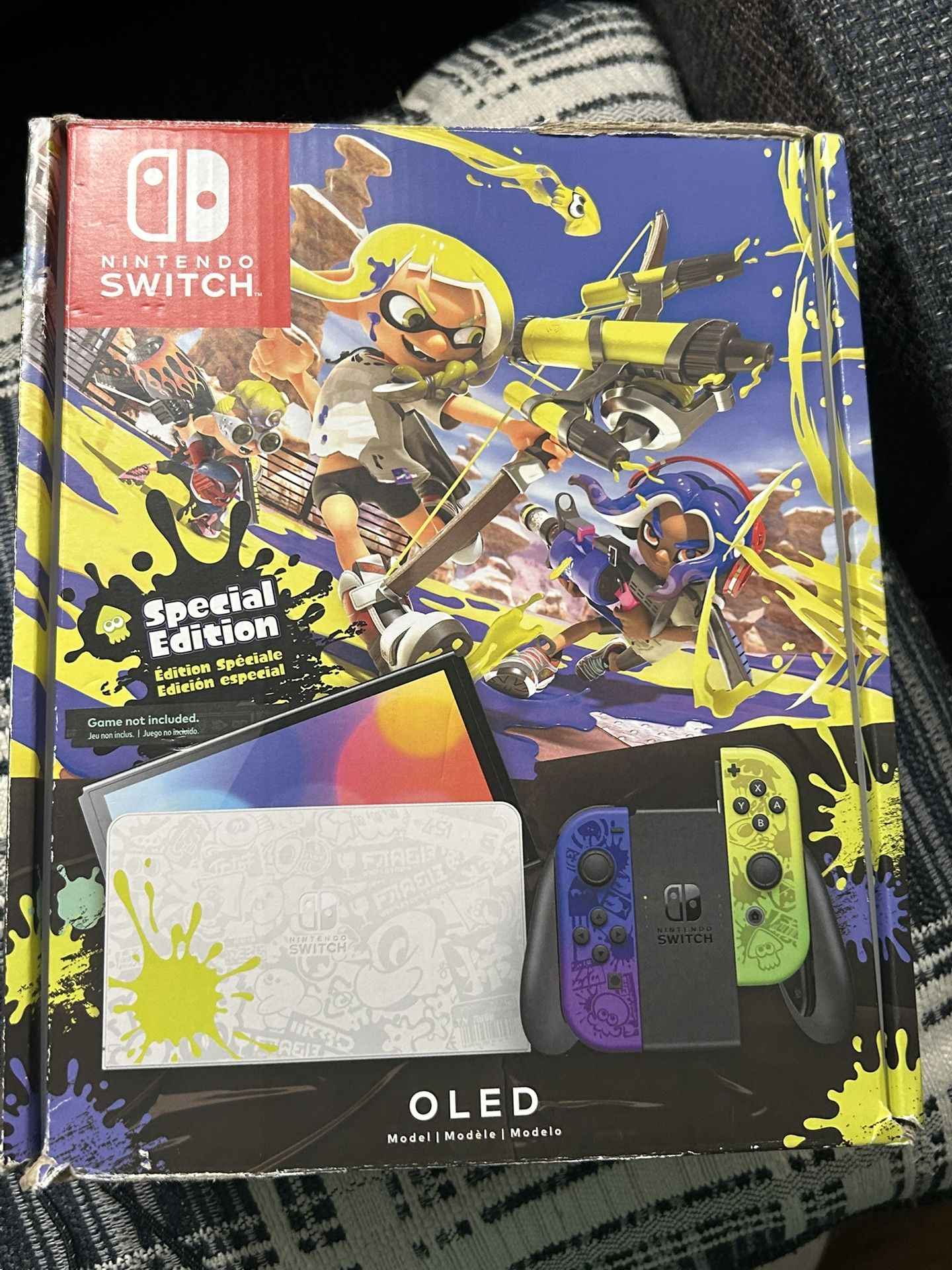 Nintendo Switch Oled Special Edition Splatoon