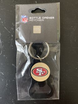 San Francisco 49ers Bottle Opener Keychain