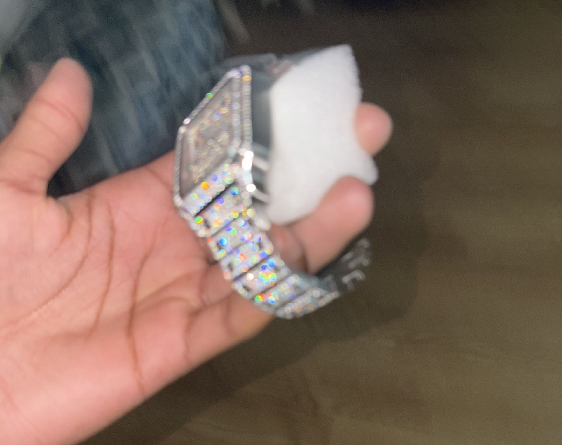 VVS moissanite Watch