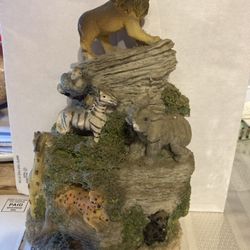 Vintage ceramic animal statue