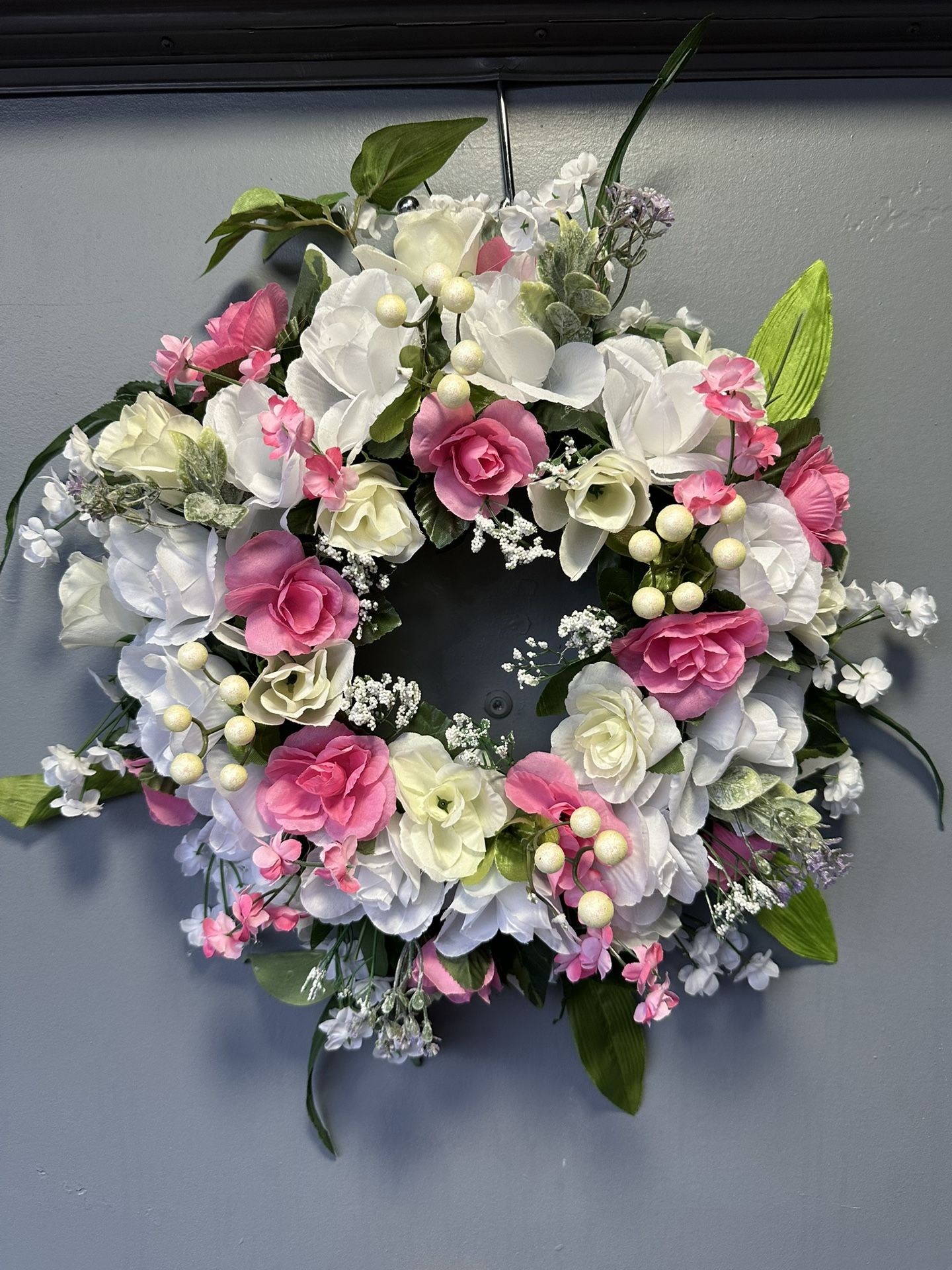 13” Floral Wreath
