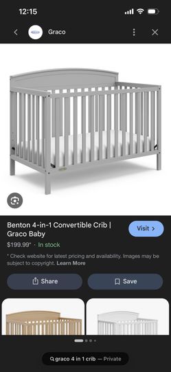 Greco 4 In 1 Crib with Mattress And Sheet