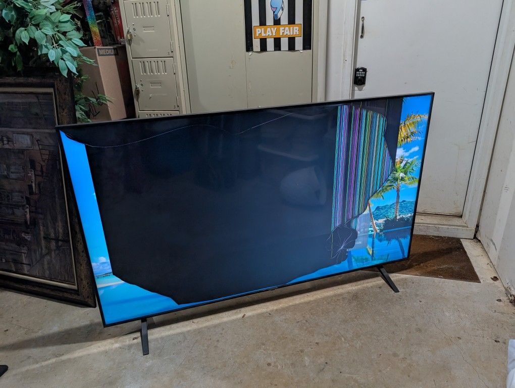75in LG TV *INTERNAL CRACK* Will Take Best Offer!