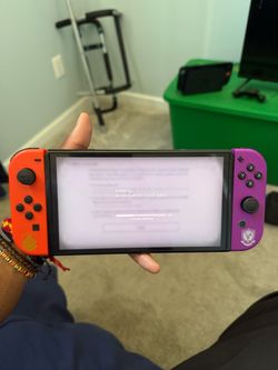 Nintendo Switch with Custom Joy-Cons