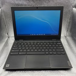 Lenovo 100e Chromebook 2nd Gen MTK Black Laptop, TESTED & WORKING!