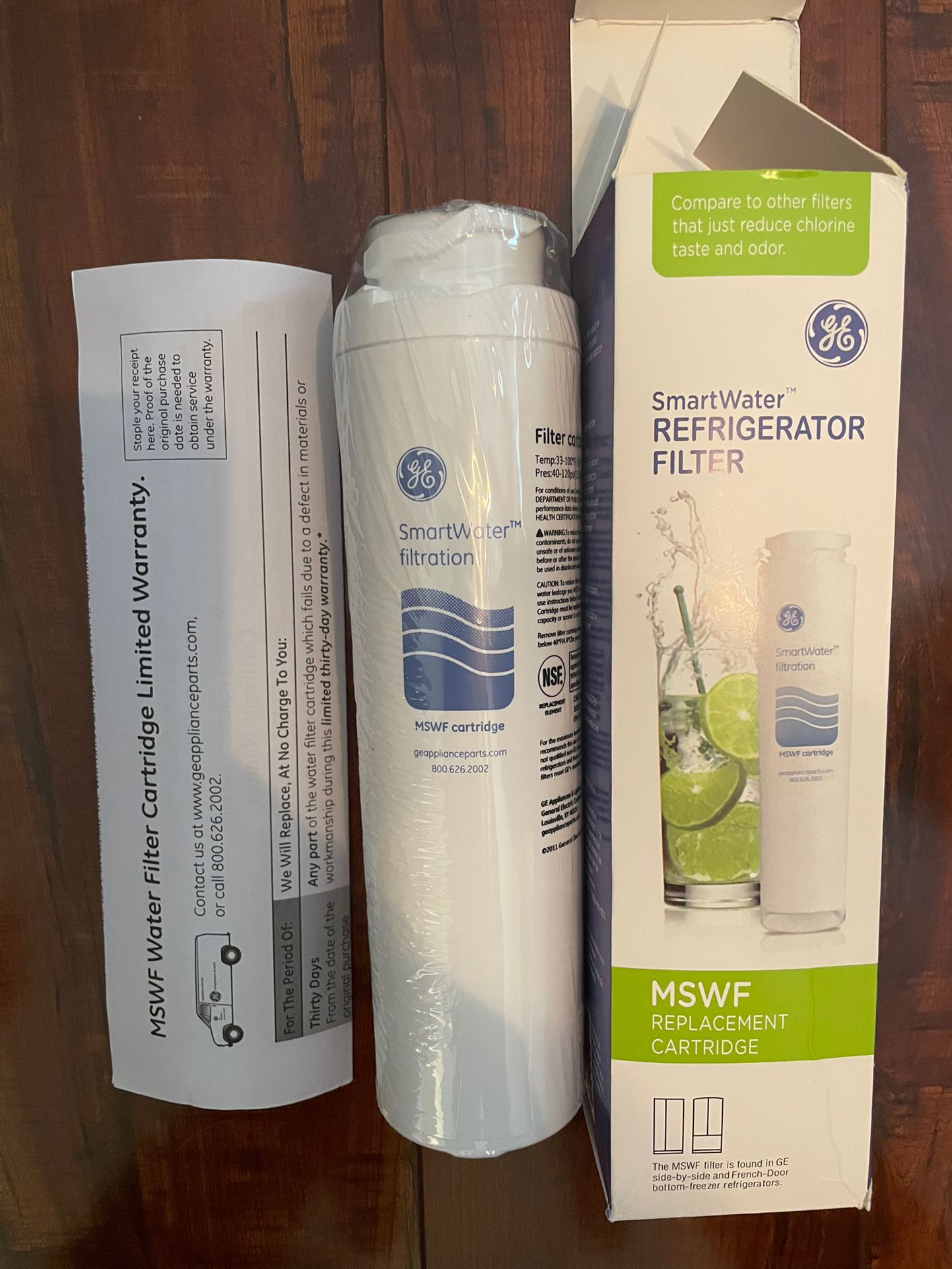 GE MSWF Refrigerator Filter - Brand New In Box