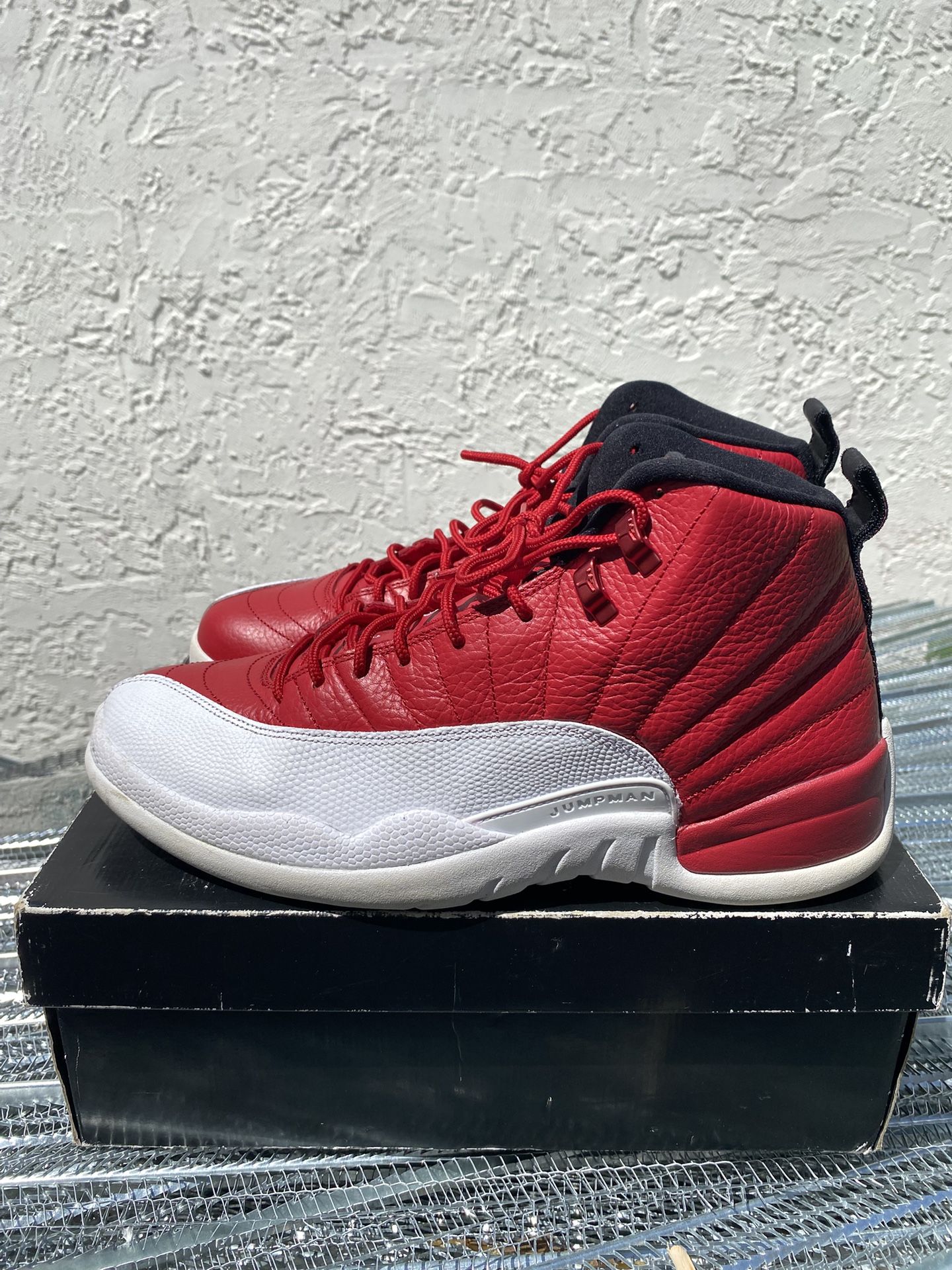 Size 12- Jordan 12 Retro “gym Red”