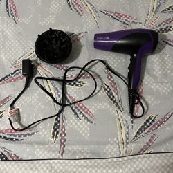 Remington Damage Protection Hair Dryer with Ceramic + Ionic + Tourmaline Technology,Purple, 3 Piece