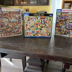 White Mountain Puzzles - Set of 3