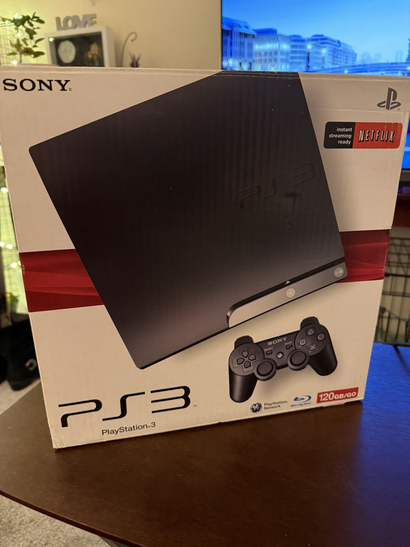 PS3 slim 120gb And 45 Games 