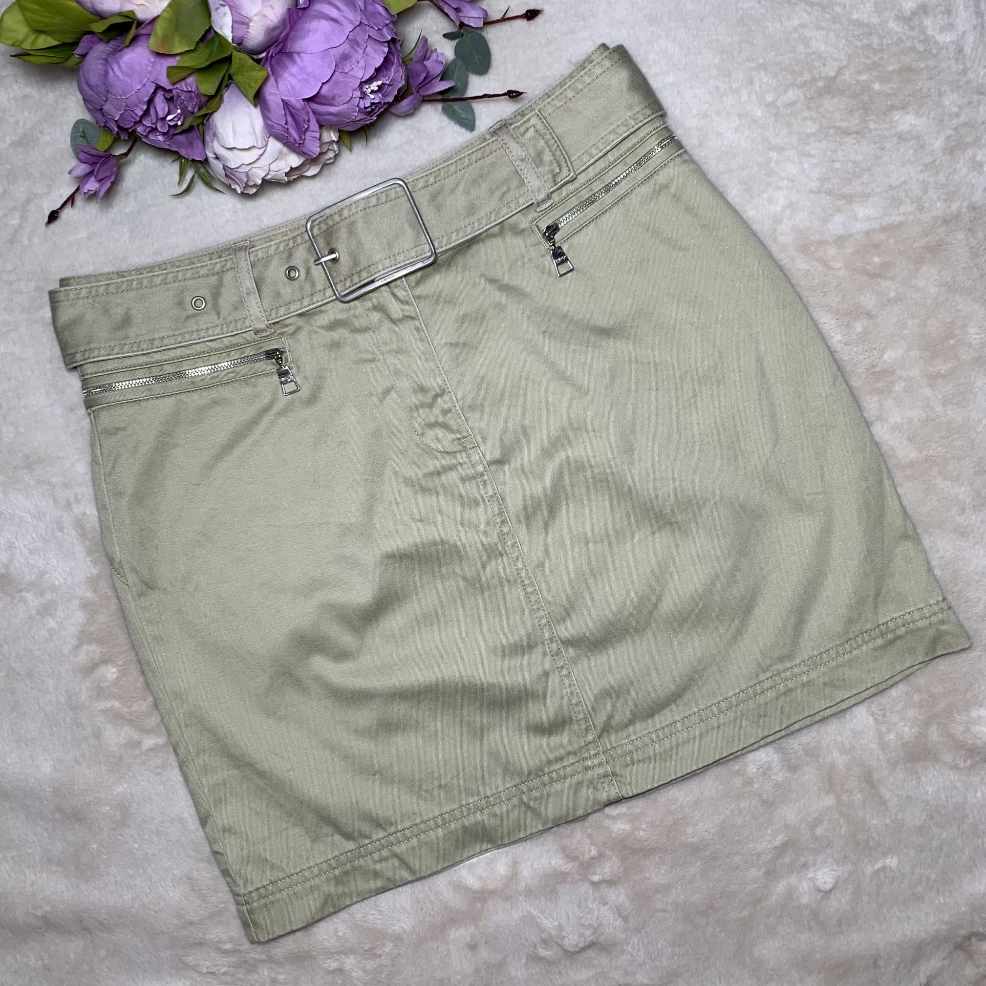 The Limited Vintage Khaki Skirt