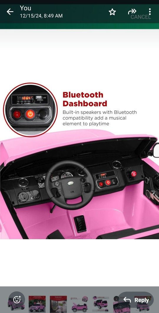 Color Pink, Never Used 