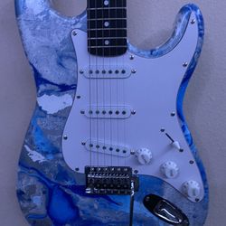 fully custom electric guitar 