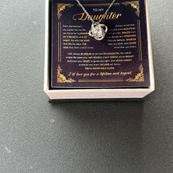 Daughter Necklace Gift