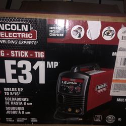 Brand New Inbox, Lincoln Welder.Mig, tig,stick $ Gas