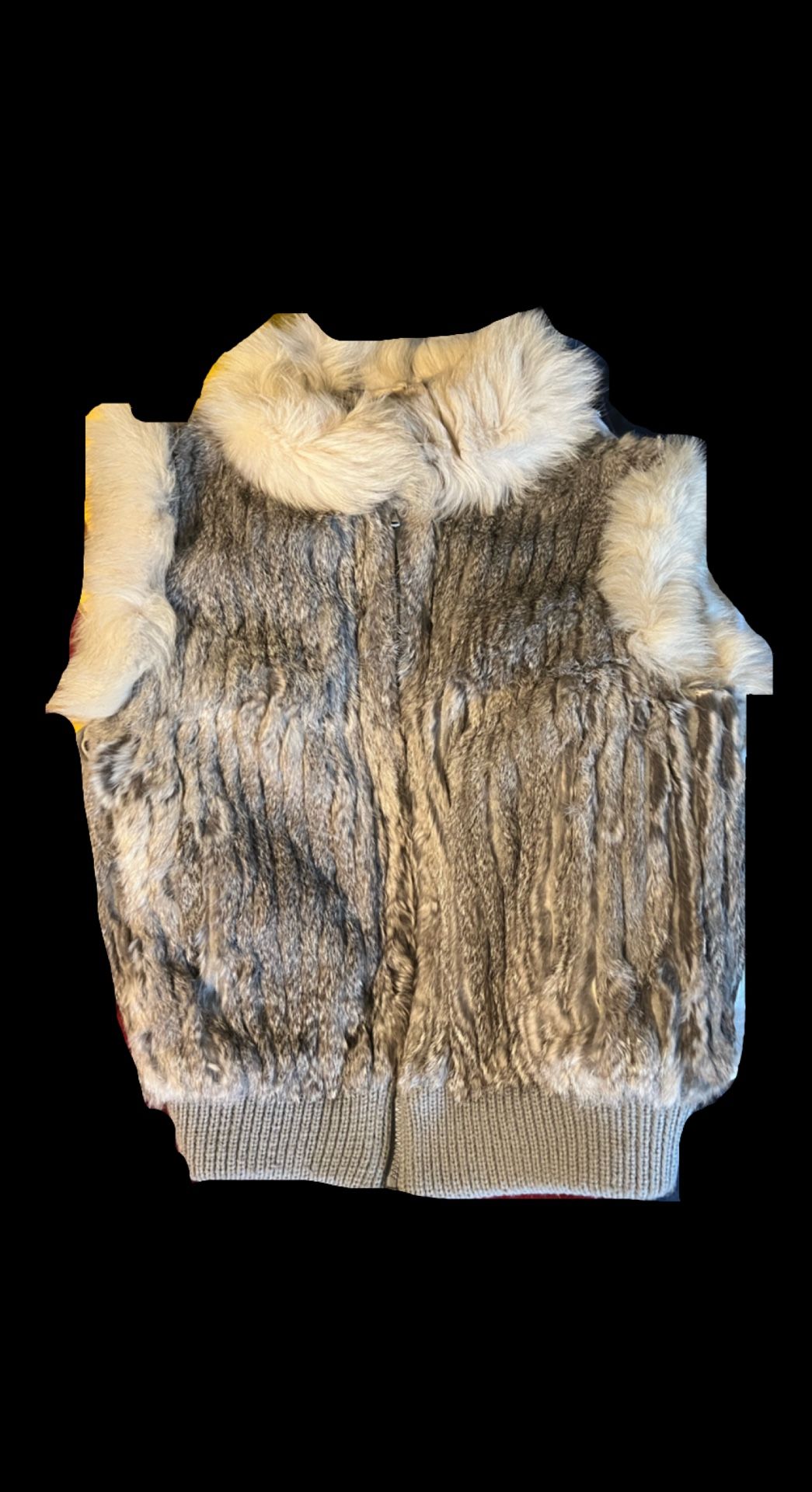 Vintage Mademoiselle Rabbit Fur Vest