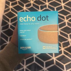 New Echo Dot