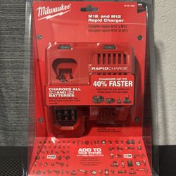 Milwaukee M18/M12 Rapid Charger 