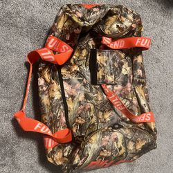 Full Send Camo Duffle Bag 