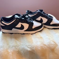 Nike Dunk Low Panda Black White Size (11)(9.5)