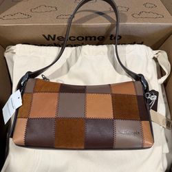 NWT Coachtopia Small (Alter Ego) Brown Patchwork CFG00 2026
