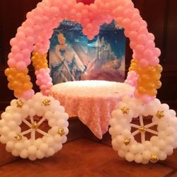 Cinderella balloon carriage